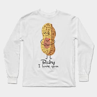 Peanut mother with child (b) Long Sleeve T-Shirt